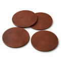 Leather Coasters Set of 4
