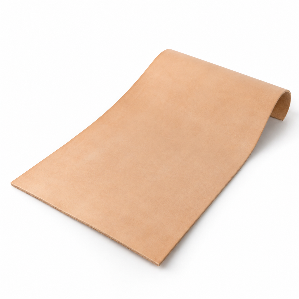 Natural Tan Leather Sheet
