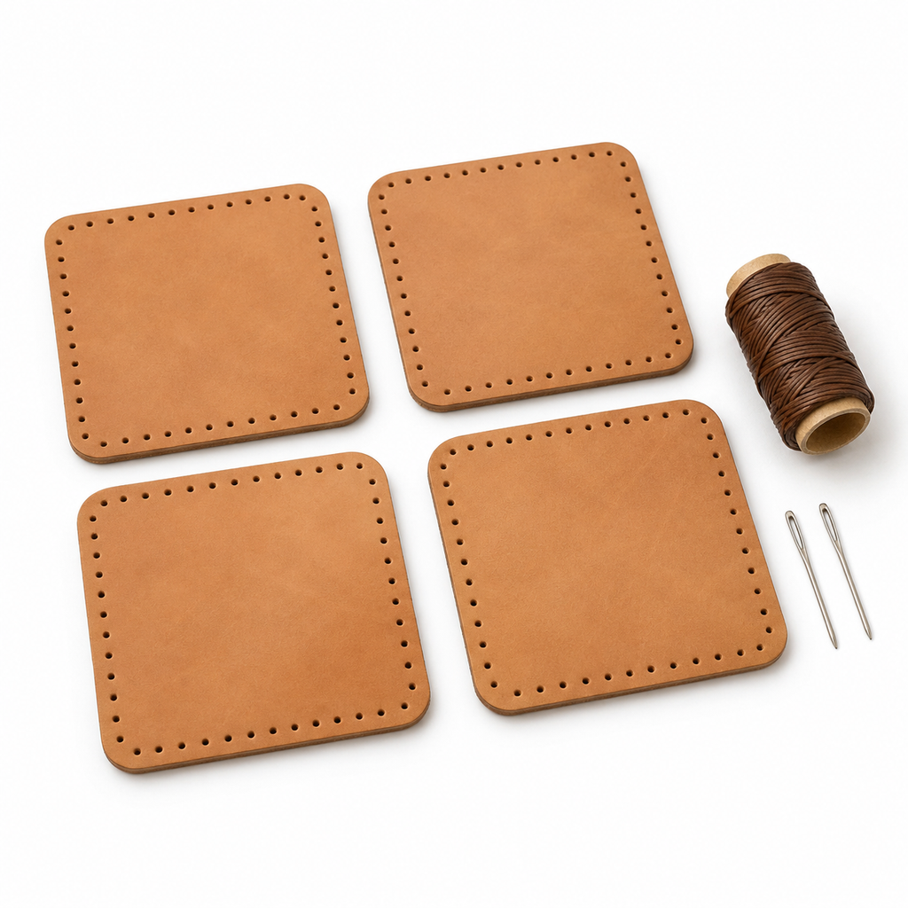DIY Leather Coaster Kit