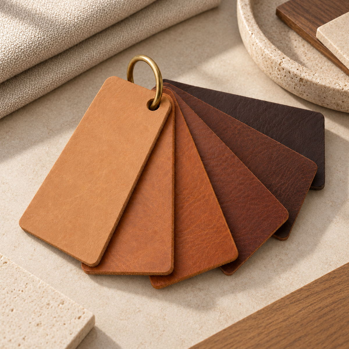 Leather Sample Swatch Set