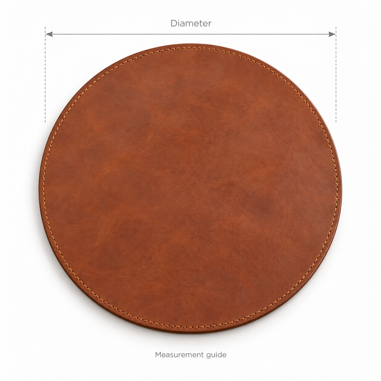Small Leather Table Mat