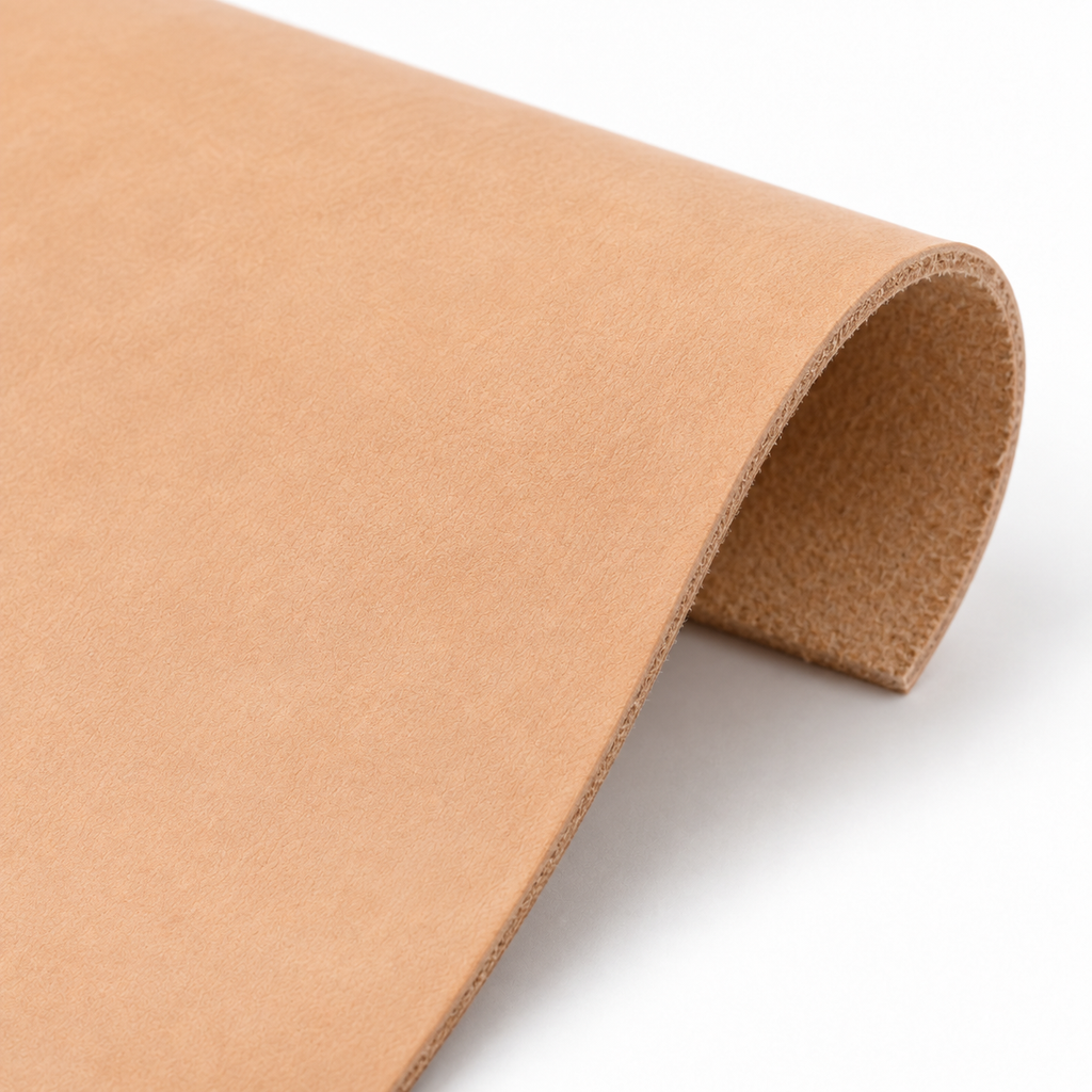 Natural Tan Leather Sheet